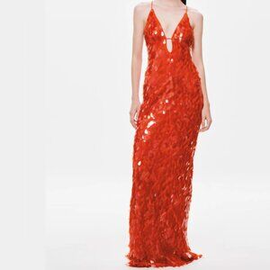 MISHA GOWN THE SAPPHIRE SEQUIN DRESS